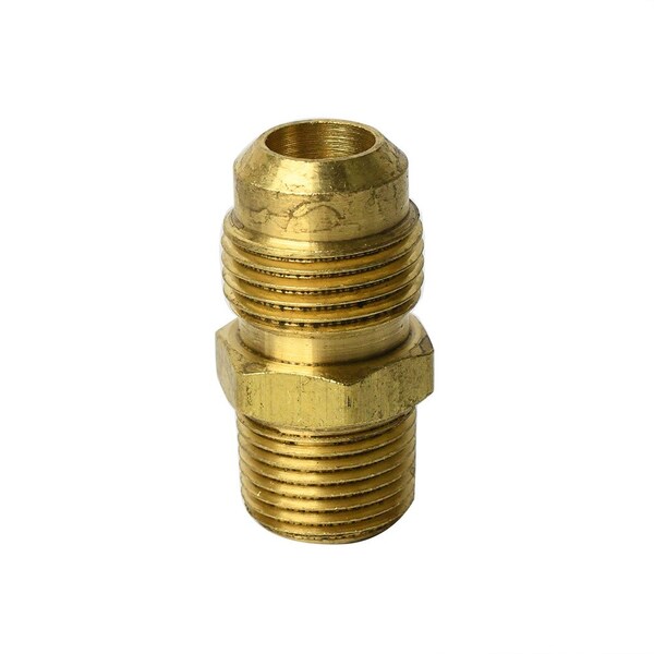 Thrifco Plumbing No. 48 1/2 Inch Male Flare x 1/2 Inch MIP Flare to Male Pipe Adapt 4401142 - main